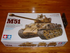 タミヤ　1/35　イスラエル軍戦車　M51スーパーシャーマン。ミリタリーミニチュア№323。送料710円