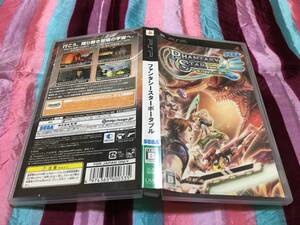 SONY PSP ソフト ファンタシースター ポータブル プレイステーションポータブル