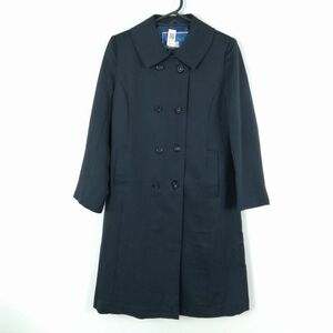 1 иен пальто верхняя одежда 160A can ko- зима предмет женщина школьная форма средний . средняя школа темно-синий форма б/у разряд C NA4176
