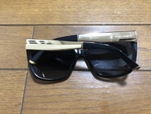 中古 ドルチェ＆ガッバーナ D＆G サングラス ブラック ゴールド①_画像8