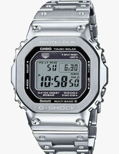 G-SHOCK フルメタル マルチフィニッシュドブラック GMW-B5000MB-1JF メンズ 腕時計 電波ソーラー