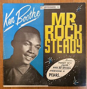★試聴　スーパーレア！ オリジナル　美品　LP /　Ken Boothe Mr Rock Steady 112, SO 3101