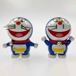 vv[1 иен старт ] BANDAI Bandai Chogokin Gacha Gacha Doraemon переиздание 2005 год корпус только 2 шт. комплект утиль в целом состояние . плохой 