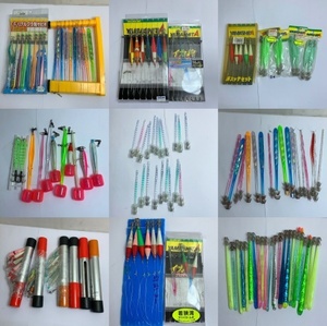 **[1 jpy start ] squid fishing squid needle ste device common common needle etc. 130 point and more! fishing supplies a little scratch . dirt equipped 