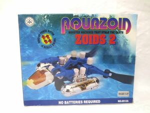 ■新品 ZOIDS 2 AQUAZOID プラモデル 当時物 中国製 未使用 ギヤ黄色◎WEIDA TOYS 海外 アクア ゾイド風 旧 模型 パチモノ