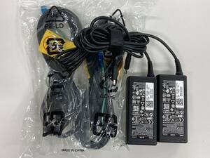 [ new goods unused ]Dell original 65W AC adapter (LA65NS2)2 piece set 