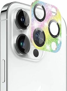 iPhone 15 pro/iPhone 15 pro max 用 カメラフィルム レンズカバー カメラ保護 ラインストーン
