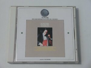 Kml_ZCD1453／バッハ：無伴奏チェロ組曲 第1番、3番＆5番　ヨーヨー・マ（国内CD）