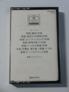 Kml_ZT9723／ベーム　モーツァルト序曲集 （カセットテープ　国内盤　ジャケ無）