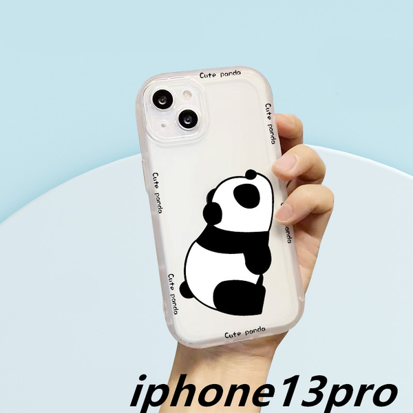 iphone13proケース カーバー TPU 可愛い　パンダ　お洒落　　軽量 耐衝撃 　高質