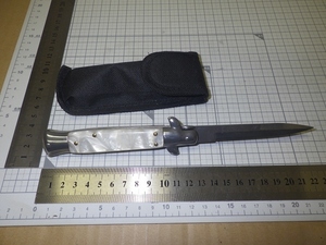 折り畳み ナイフ ホワイト (B2) フォールディングナイフ