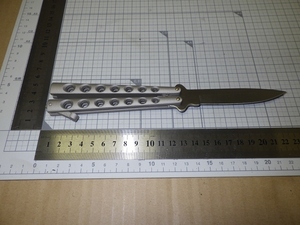 折り畳み ナイフ 艶消しシルバー (C3) フォールディングナイフ