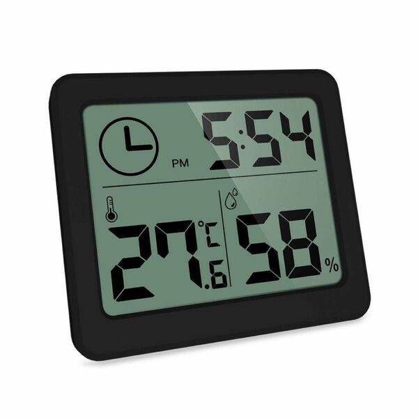 湿度計 デジタル温湿度計 室内温度計湿度計 最高最低温湿度値表示