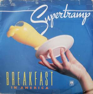 7inch UK盤 SUPERTRAMP ■ BREAKFAST IN AMERICA ■ 初回盤　