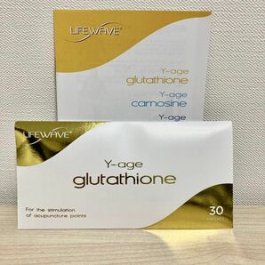 未開封品　Y-age glutathione グルタチオン　30パッチ LIFEWAVE ライフウェーブ