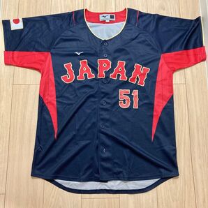 超希少美品 侍JAPAN 鈴木誠也選手 51 WBC レプリカユニフォーム 野球 日本代表