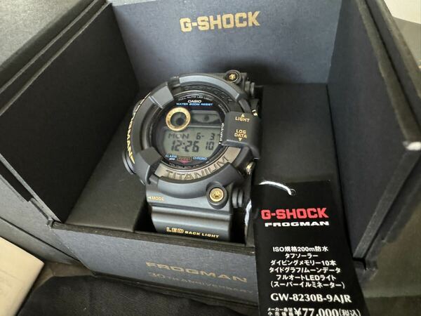 G-SHOCK FROGMAN CASIO フロッグマン GW-8230B-9AJR 