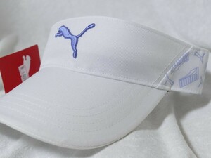 YPL46★2024年春夏モデル★PUMA GOLF★プーマゴルフ★ウィメンズＷ グラフィック バイザー★WT