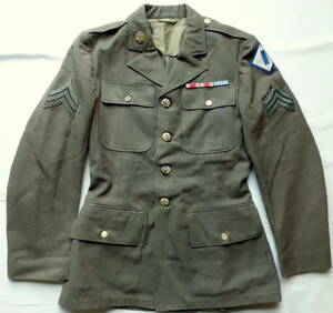 希少上品40年代WW2米軍M1939サービスコートドレス