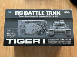  Tokyo Marui 1/24 Tiger Ⅰ initial model Germany tank radio-controller Battle tanker electric RC Junk 