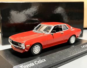 1円 スタート ミニチャンプス 1/43 TOYOTA CELICA 1975 トヨタ セリカ レッド