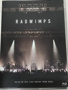 RADWIMPS BACK TO THE LIVE HOUSE TOUR BD