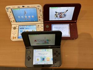 New 3DSLL Nintendo まとめて 3台　通電確認　