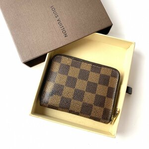 ルイヴィトン LOUIS VUITTON レディース ダミエ コインケース ジッピーコインパース