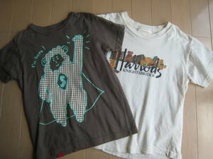 OJICO Harrods　オジコ　ハロッズ　７～８歳用　Tシャツ　２枚セット　半袖