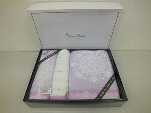  now . towel RR-8404 romance rose /chi poly- bath towel face towel woshu towel unused super-discount 1 jpy start 