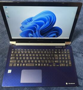  laptop PC Toshiba dynabook P2-T7KP-BL no. 8 generation CPU used operation goods 