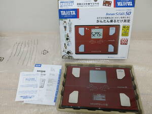 tanita body composition meter body composition meter metallic red BC-313-RD l scales body fat meter hell s meter BC-313