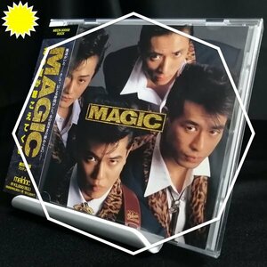 【織田哲郎プロデュースの4thアルバム！】◆MAGIC（マジック）「あの夏が聴こえてくる」(1993) ◆帯付き国内盤 melodic / MECR 30058