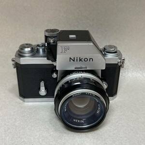 W3 1-17）Nikon ニコン F 一眼レフ フィルムカメラ　カメラレンズ　NIKKOR-S Auto 1:1.4 f=50mm 