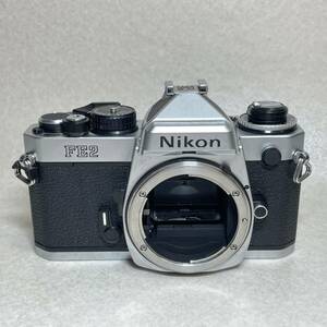 W2 1-155）ニコン Nikon FE2 フィルム一眼レフカメラ ボディ動作未確認