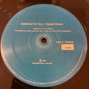 宇多田ヒカル/Utada Hikaru/Addicted To You/レコード/中古/プロモ盤/レア/R&B/DJ/CLUB