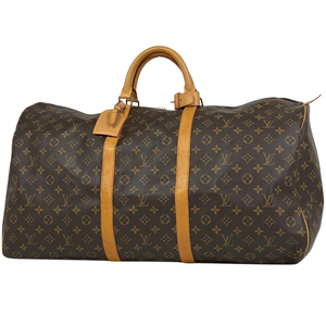 ルイ・ヴィトン Louis Vuitton キーポル 60 ハンドバッグ 旅行 出張 ビジネス ボストンバッグ モノグラム ブラウン M41422 レディース 中古