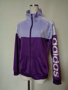 adidas Adidas full Zip design jersey sizeOT two-tone 