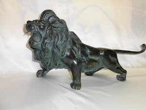 鉄製・ライオン・獅子・58cm 10kg・置物