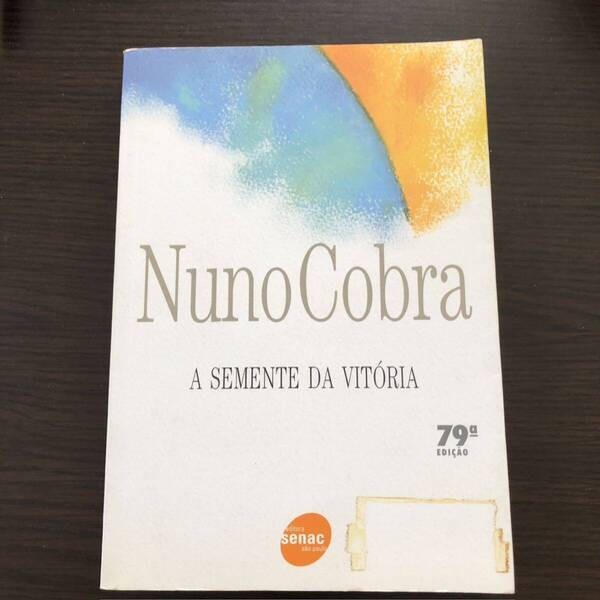 Livro em portugus ポルトガル語の本 ☆A semente da vitria ☆Nuno Cobra
