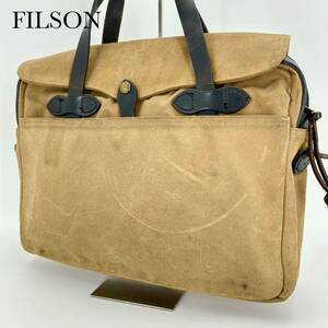 ☆大人気☆FILSON フィルソン ハンドバッグ バッグ 22オンス ラギッドツイル A4可 beige ベージュ