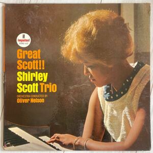 【USオリジナル/見開ジャケ/RVG刻印】SHIRLEY SCOTT / GREAT SCOTT IMPULSE AS-67