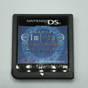 動作品 NDS エルミナージュ Elminage DS REMIX 闇の巫女と神々の指輪 STRAFISH Nintendo 任天堂 箱・説なし