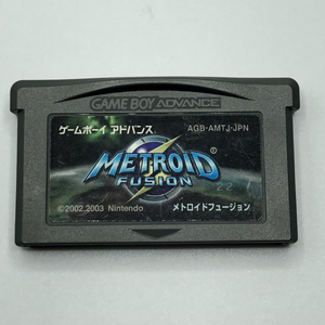 動作品 GBA メトロイド フュージョン METROID FUSION 任天堂 Nintendo ゲームボーイアドバンス GAMEBOY ADVANCE 箱・説なし