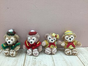 * Disney TDS Duffy Shellie May soft toy strap 4 point 30 anniversary Christmas 9X52 [60]