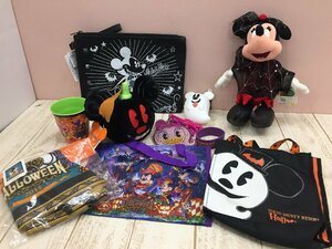 ◇ディズニー 《大量セット》《未開封品あり》ハロウィングッズ 10点 ぬいぐるみ ポーチ バッグほか 9P55 【80】