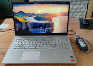 富士通 LIFEBOOK NH75/E2 AMD Ryzen7 4700U SSD512GB メモリ8GB Office2019　Windows11