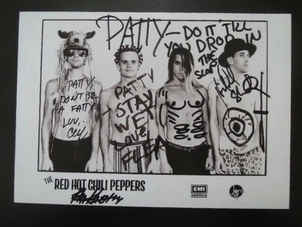 A4 額付き ポスター レッチリ Red Hot Chili Peppers レッドホットチリペッパーズ RHCP アート 