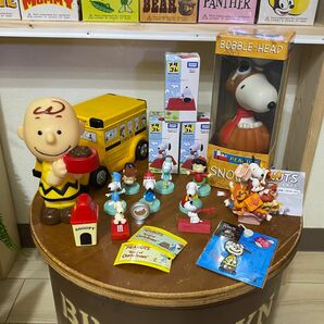 PEANUTS スヌーピー チャーリー ボビングヘッド ソフビ リーメント 色々 フィギュア