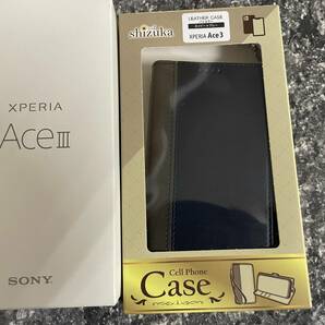【Y!mobile版】Sony Xperia Ace III SIMフリー 5Gスマートフォン本体　　おまけ　シズカウィル ケース カバー 手帳型 